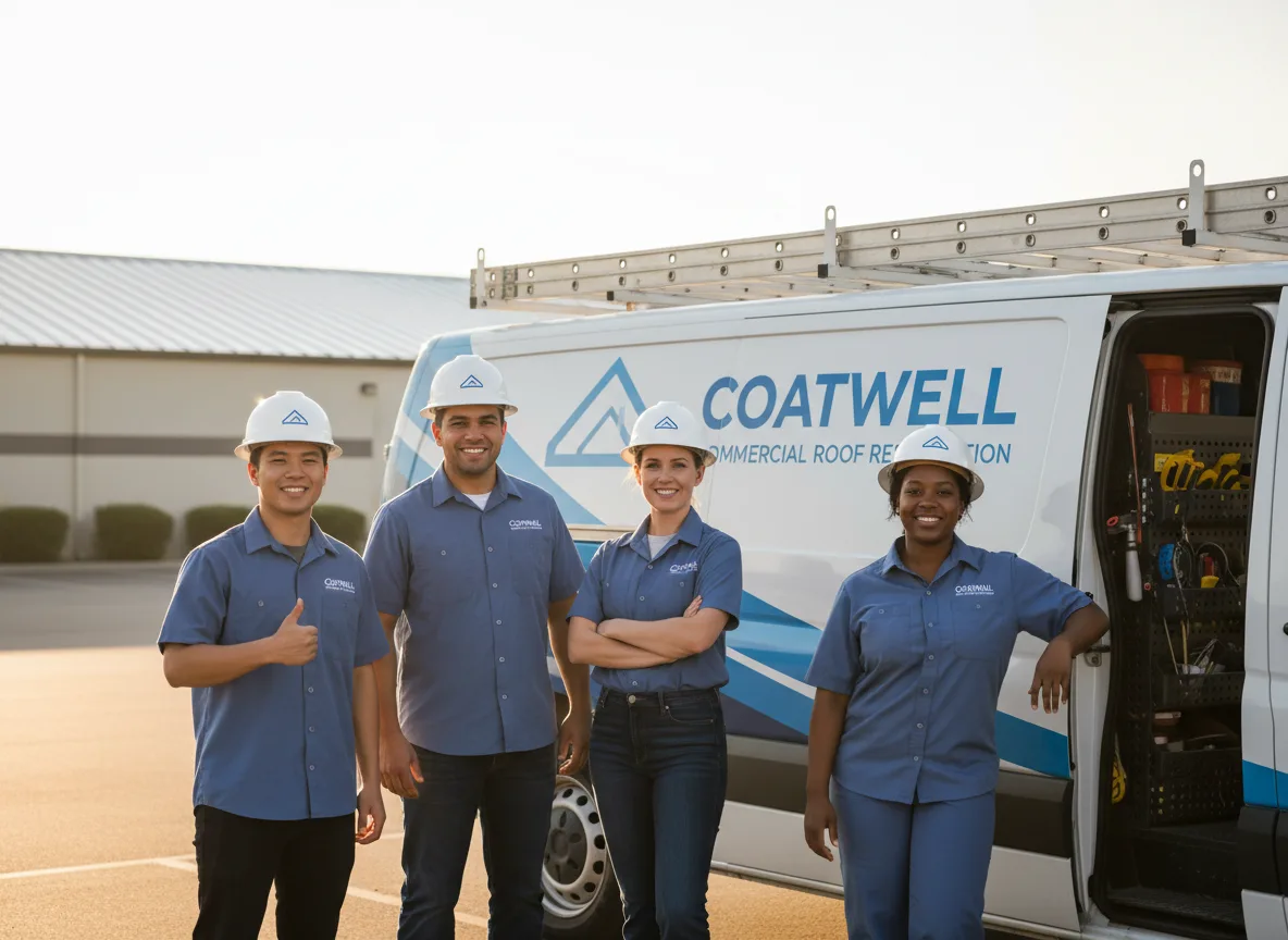 Commercial roof coating company in Paoli, OK